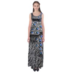 Feather Bird Bird Feather Nature Empire Waist Maxi Dress by BangZart