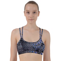 Feather Bird Bird Feather Nature Line Them Up Sports Bra