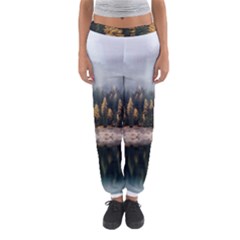 Trees Plants Nature Forests Lake Women s Jogger Sweatpants by BangZart