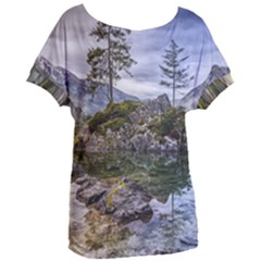 Hintersee Ramsau Berchtesgaden Women s Oversized Tee