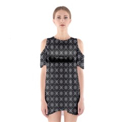 Kaleidoscope Seamless Pattern Shoulder Cutout One Piece by BangZart