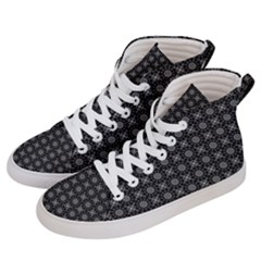 Kaleidoscope Seamless Pattern Men s Hi-top Skate Sneakers