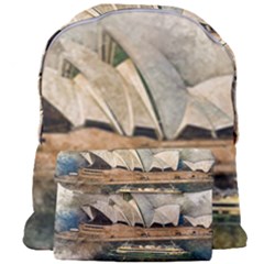 Sydney The Opera House Watercolor Giant Full Print Backpack