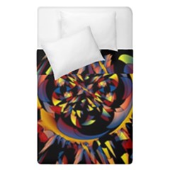 Spiky Abstract Duvet Cover Double Side (single Size) by linceazul