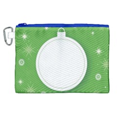 Christmas Bauble Ball Canvas Cosmetic Bag (xl) by BangZart