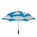 Clouds Sky Background Comic Straight Umbrellas View3