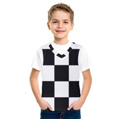 Grid Domino Bank And Black Kids  Sportswear by BangZart