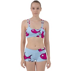 Fish Swarm Meeresbewohner Creature Women s Sports Set