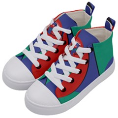 Clipart Portrait Illustration Kid s Mid-top Canvas Sneakers by BangZart