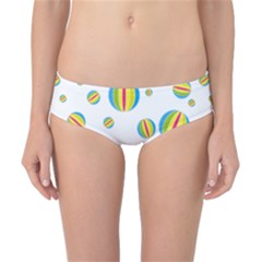 Balloon Ball District Colorful Classic Bikini Bottoms by BangZart