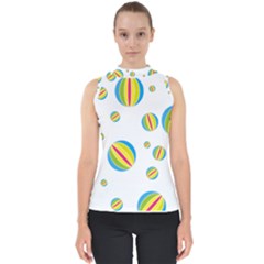 Balloon Ball District Colorful Shell Top