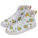 Balloon Ball District Colorful Men s Hi-Top Skate Sneakers View2