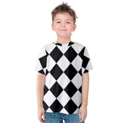 Grid Domino Bank And Black Kids  Cotton Tee