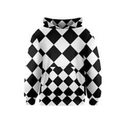 Grid Domino Bank And Black Kids  Pullover Hoodie