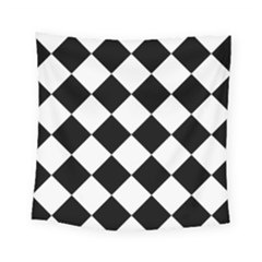 Grid Domino Bank And Black Square Tapestry (Small)