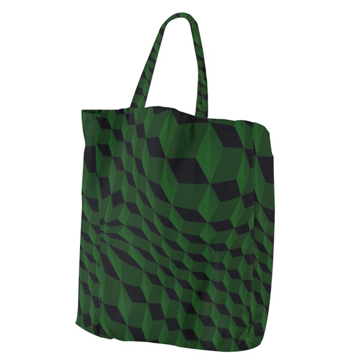 Pattern Dark Texture Background Giant Grocery Zipper Tote