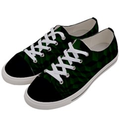 Pattern Dark Texture Background Women s Low Top Canvas Sneakers