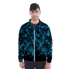 Blue Splash Wind Breaker (men) by berwies