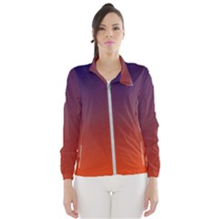 Course Colorful Pattern Abstract Wind Breaker (women) by BangZart