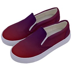 Course Colorful Pattern Abstract Kids  Canvas Slip Ons