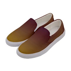 Course Colorful Pattern Abstract Women s Canvas Slip Ons