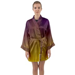 Course Colorful Pattern Abstract Long Sleeve Kimono Robe by BangZart