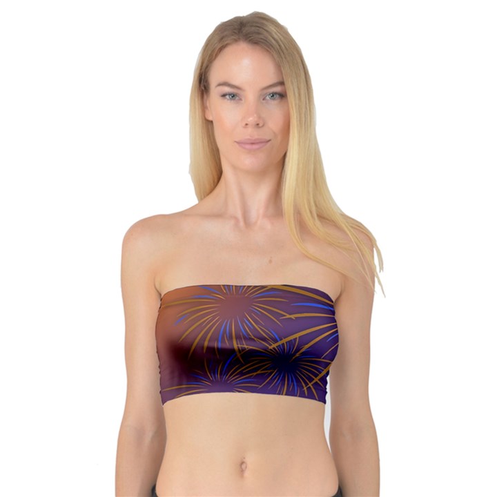 Sylvester New Year S Day Year Party Bandeau Top