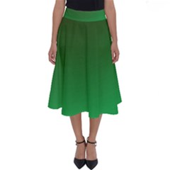 Course Colorful Pattern Abstract Perfect Length Midi Skirt