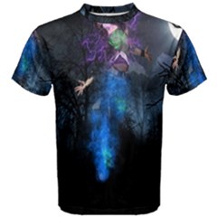 Magical Fantasy Wild Darkness Mist Men s Cotton Tee by BangZart