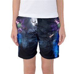 Magical Fantasy Wild Darkness Mist Women s Basketball Shorts by BangZart