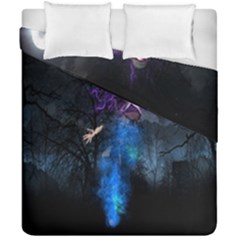 Magical Fantasy Wild Darkness Mist Duvet Cover Double Side (california King Size) by BangZart