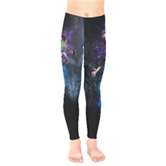 Magical Fantasy Wild Darkness Mist Kids  Legging by BangZart