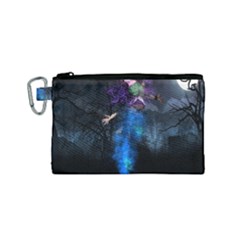 Magical Fantasy Wild Darkness Mist Canvas Cosmetic Bag (small)