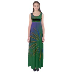 Sylvester New Year S Day Year Party Empire Waist Maxi Dress by BangZart