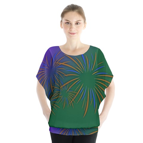 Sylvester New Year S Day Year Party Blouse by BangZart