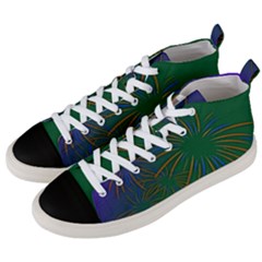 Sylvester New Year S Day Year Party Men s Mid-top Canvas Sneakers