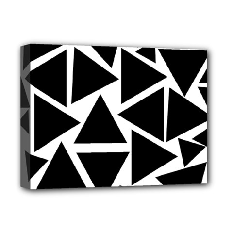 Template Black Triangle Deluxe Canvas 16  X 12   by BangZart