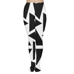 Template Black Triangle Women s Tights by BangZart