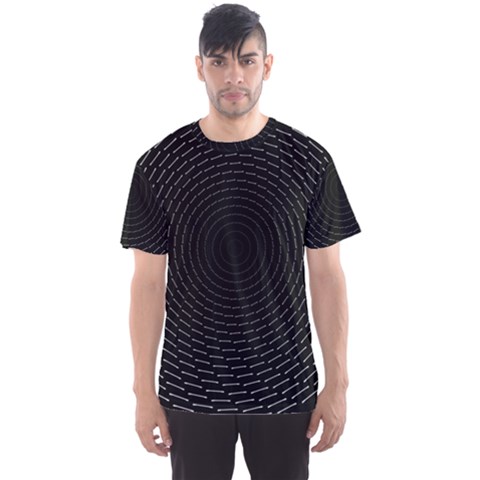 Q Tips Collage Space Men s Sports Mesh Tee by BangZart