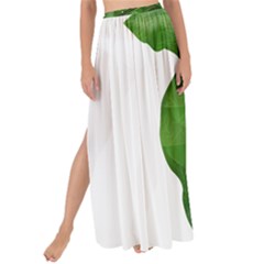 Plant Berry Leaves Green Flower Maxi Chiffon Tie-up Sarong by BangZart