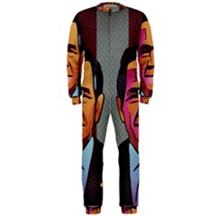 George W Bush Pop Art President Usa Onepiece Jumpsuit (men)  by BangZart