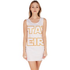 Stay Weird Bodycon Dress by Valentinaart