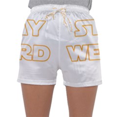 Stay Weird Sleepwear Shorts