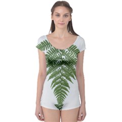 Boating Nature Green Autumn Boyleg Leotard  by BangZart