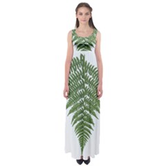 Boating Nature Green Autumn Empire Waist Maxi Dress by BangZart