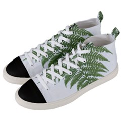 Boating Nature Green Autumn Men s Mid-top Canvas Sneakers