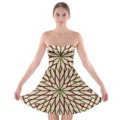 Kaleidoscope Online Triangle Strapless Bra Top Dress by BangZart