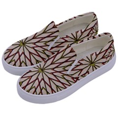 Kaleidoscope Online Triangle Kids  Canvas Slip Ons