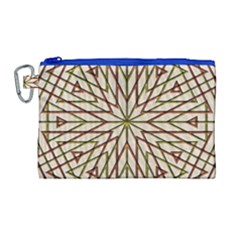 Kaleidoscope Online Triangle Canvas Cosmetic Bag (large)