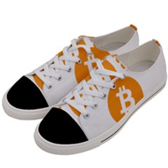 I Accept Bitcoin Women s Low Top Canvas Sneakers